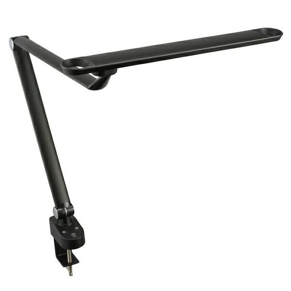 LEDタッチ式 調光アームライト ブラック AS-LD712AK-K