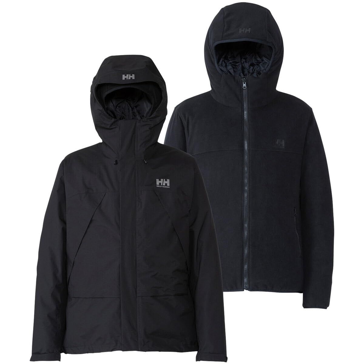 ヘリーハンセン ジャケット スカンザ3ウェイジャケット Scandza 3way Jacket ユニセックス HH12463 ブラック L