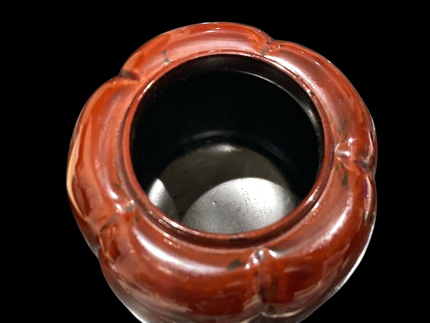 茶道具 阿古陀茶入 茶器 棗 漆器 古美術 骨董 コレクション