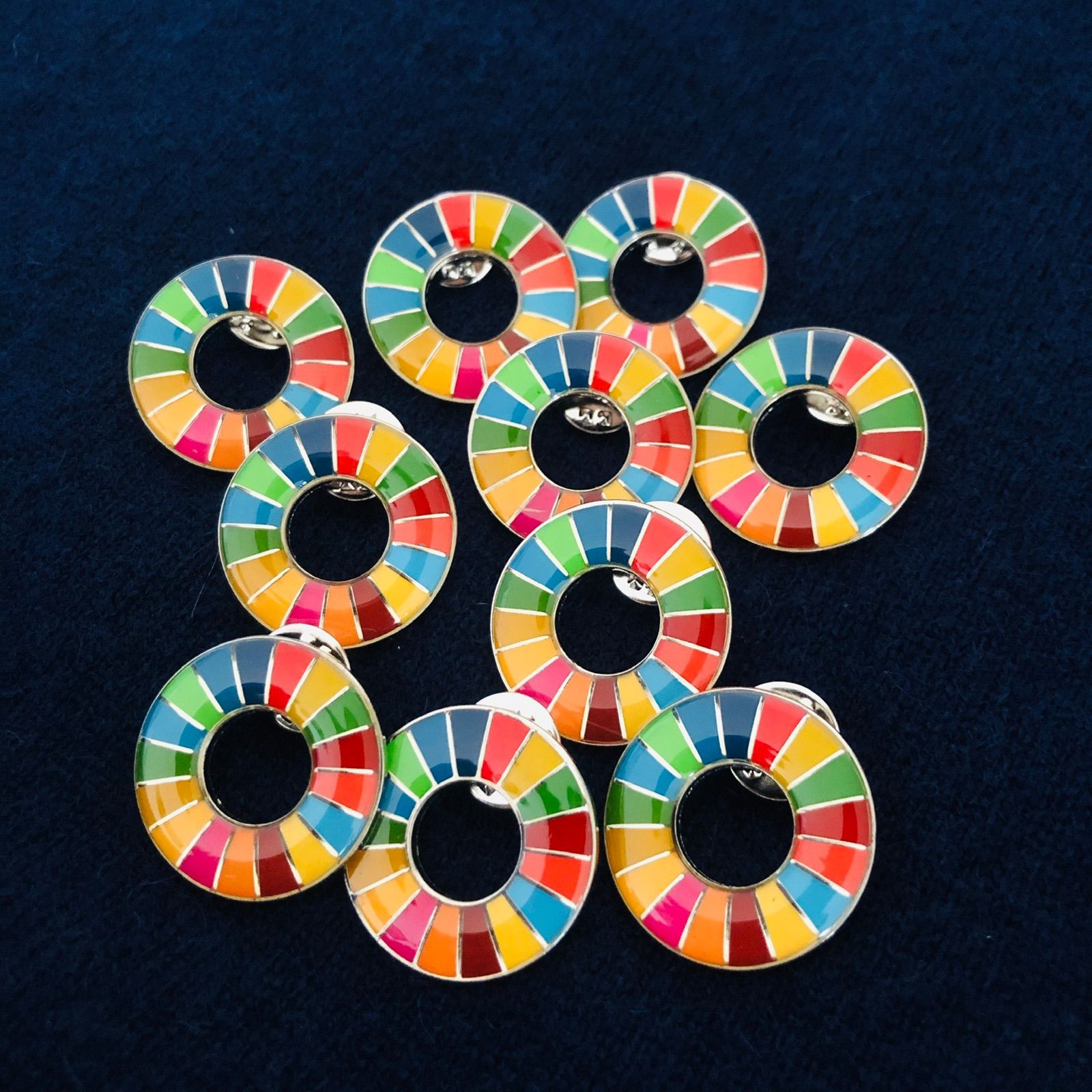 魅了 【数量限定】セット販売 2個セット SDGs ピンバッジ UN