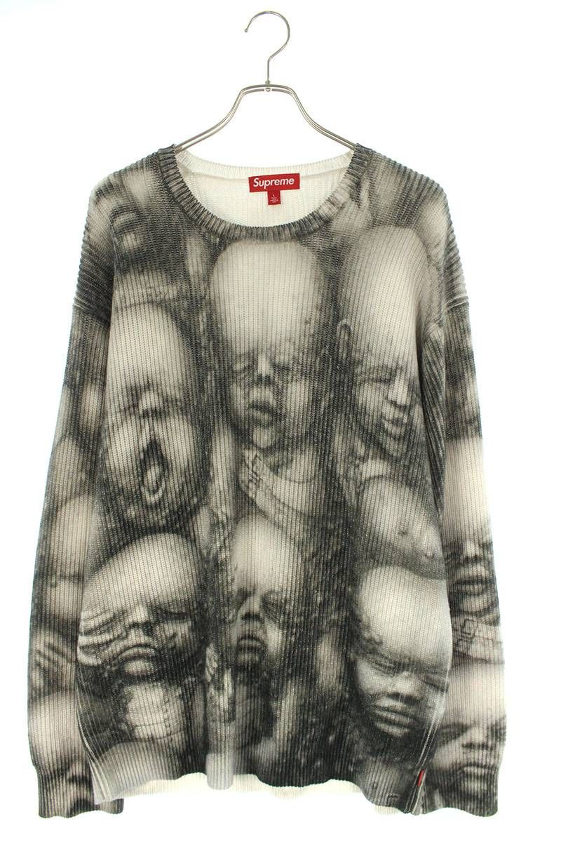 シュプリーム 23AW H.R. Giger Sweater H.R.ギーガーニット メンズ L