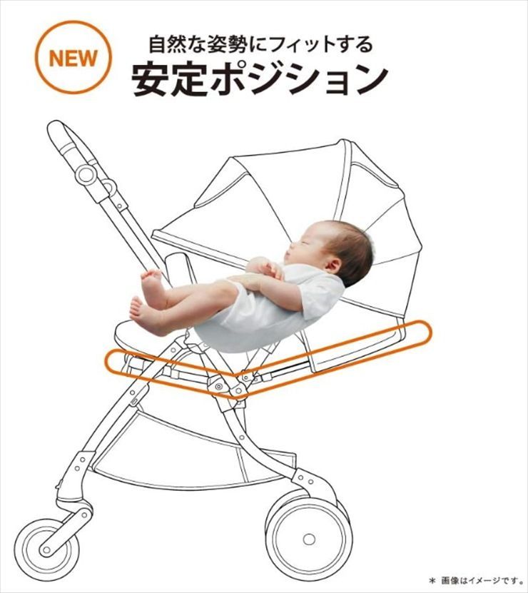 スゴカルSwitch エッグショック XL ラグーンネイビー コンビ ハイシート53cm 生後1ヶ月～ クリーニング済み A3615964