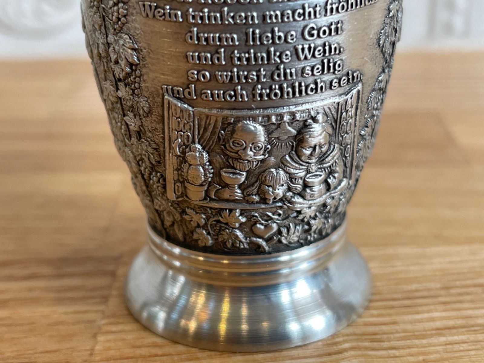 ドイツ製 ジンベッカー シュトゥットガルト 錫製 酒器 2個