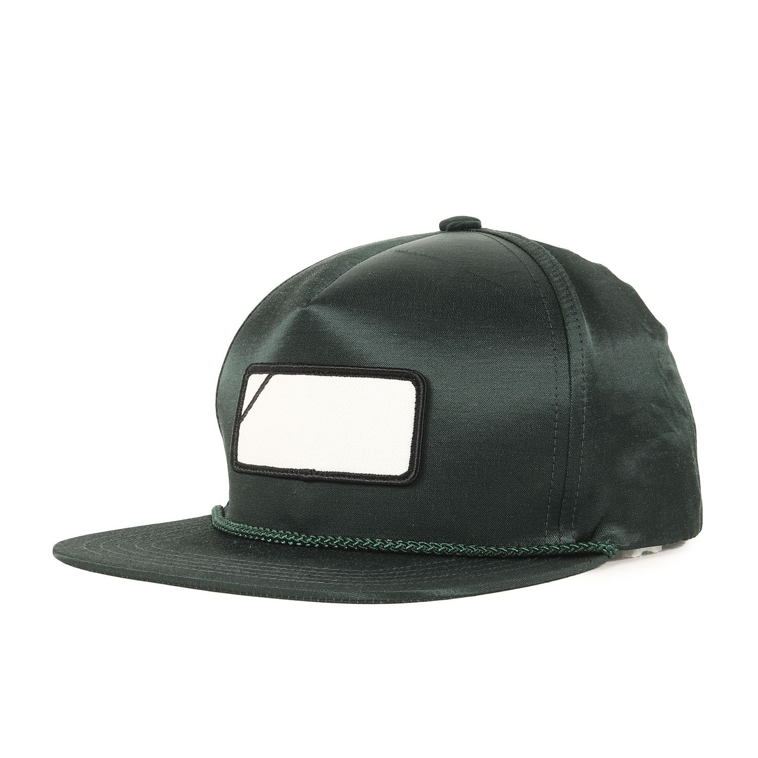 WTAPS ダブルタップス キャップ 24SS ワッペン付き サテン 5パネルキャップ (MILITIA 02 / CAP / CTRY. SATIN. JD) グリーン 帽子 ファッション 雑貨 小物【メンズ】