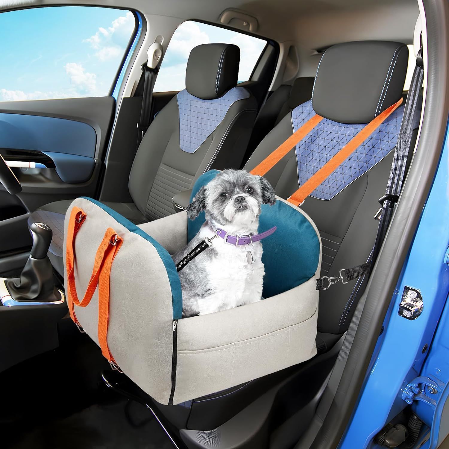 犬 ドライブボックス ペット 中型犬 大型 車用ペットシート 車用 滑り止め クッションあり 飛び出し防止リード付き 車酔い防止 洗える 旅行 お出かけ 2WAYドライブベッド ペット用 犬 車 シート ドライブボックス ドライブ