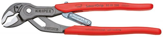 クニペックス(KNIPEX)スマートグリップウォーターポンププライヤー口幅自動調整機能付 8501-250