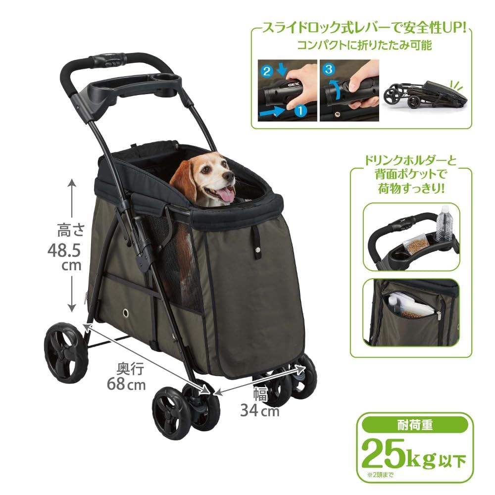 中型犬用 わんわんカート