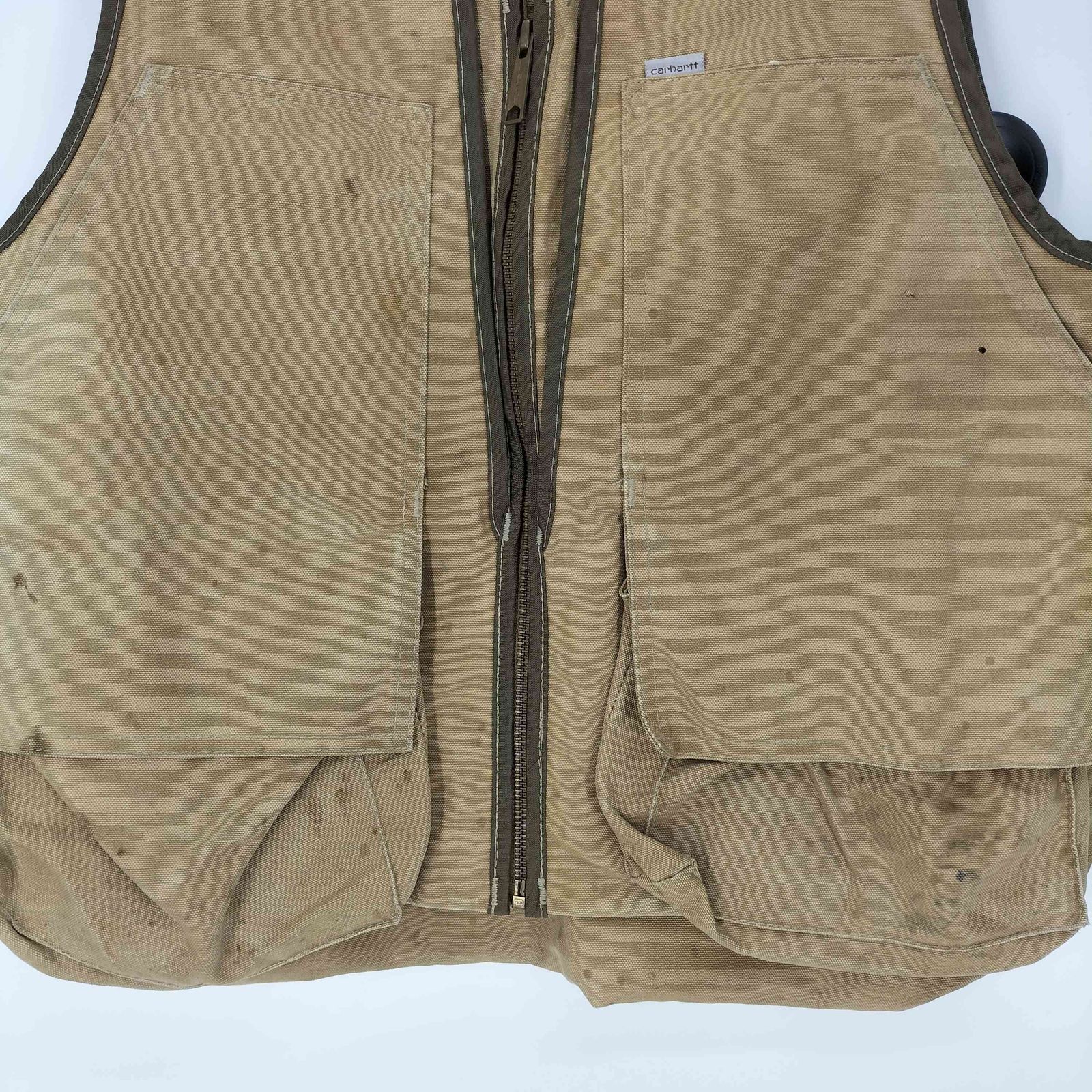カーハート80s ダックベスト 星タグ USA製 カーハート Carhartt 80S 星タグ USA製 サンドストーン
