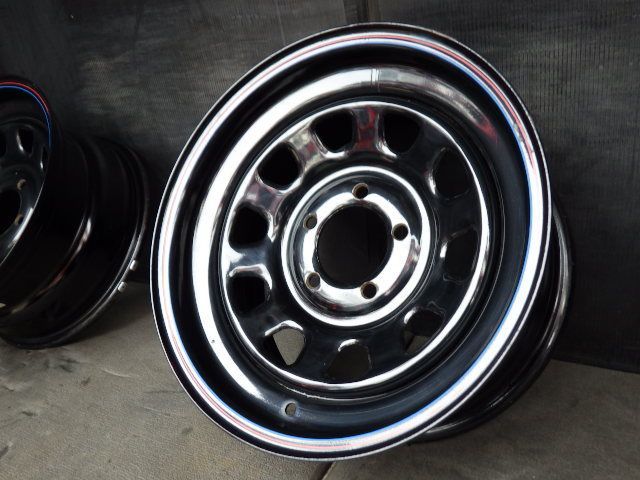 2947 A American Racing AR767 鉄ホイール 15x7.0J 5穴 PCD114.3 4 4本 BRIGHTFACE_UK