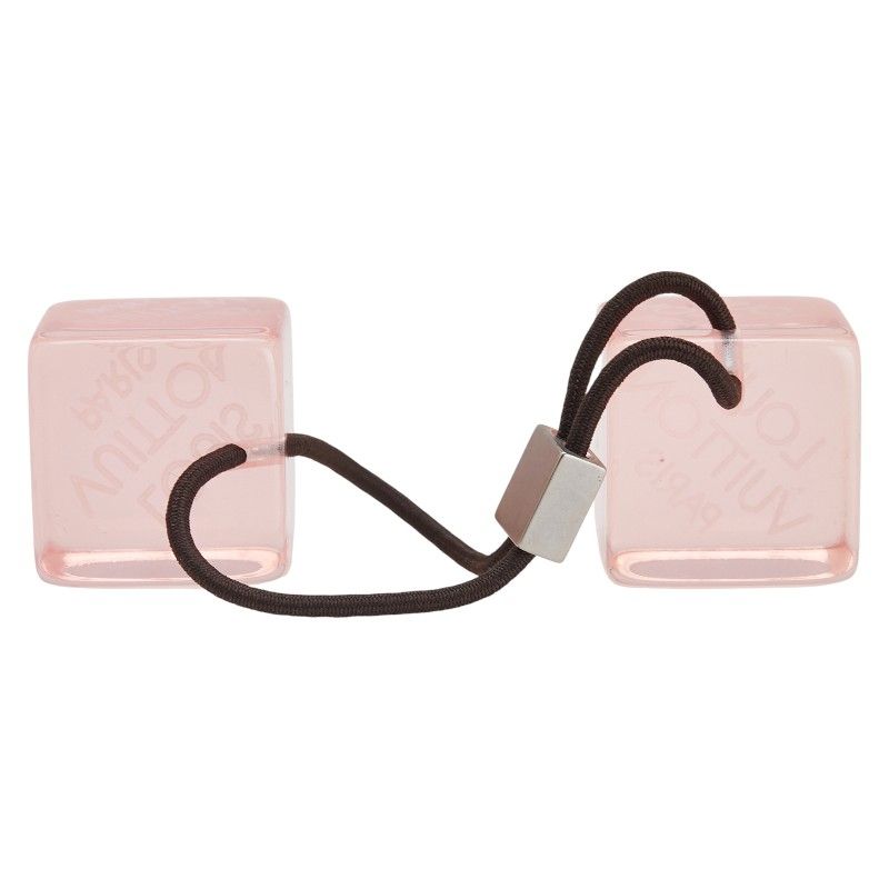 ルイ ヴィトン ヘアキューブ アンクルージョン ヘア ヘアゴム ピンク プラスチック レディース LOUIS VUITTON 1-0232888