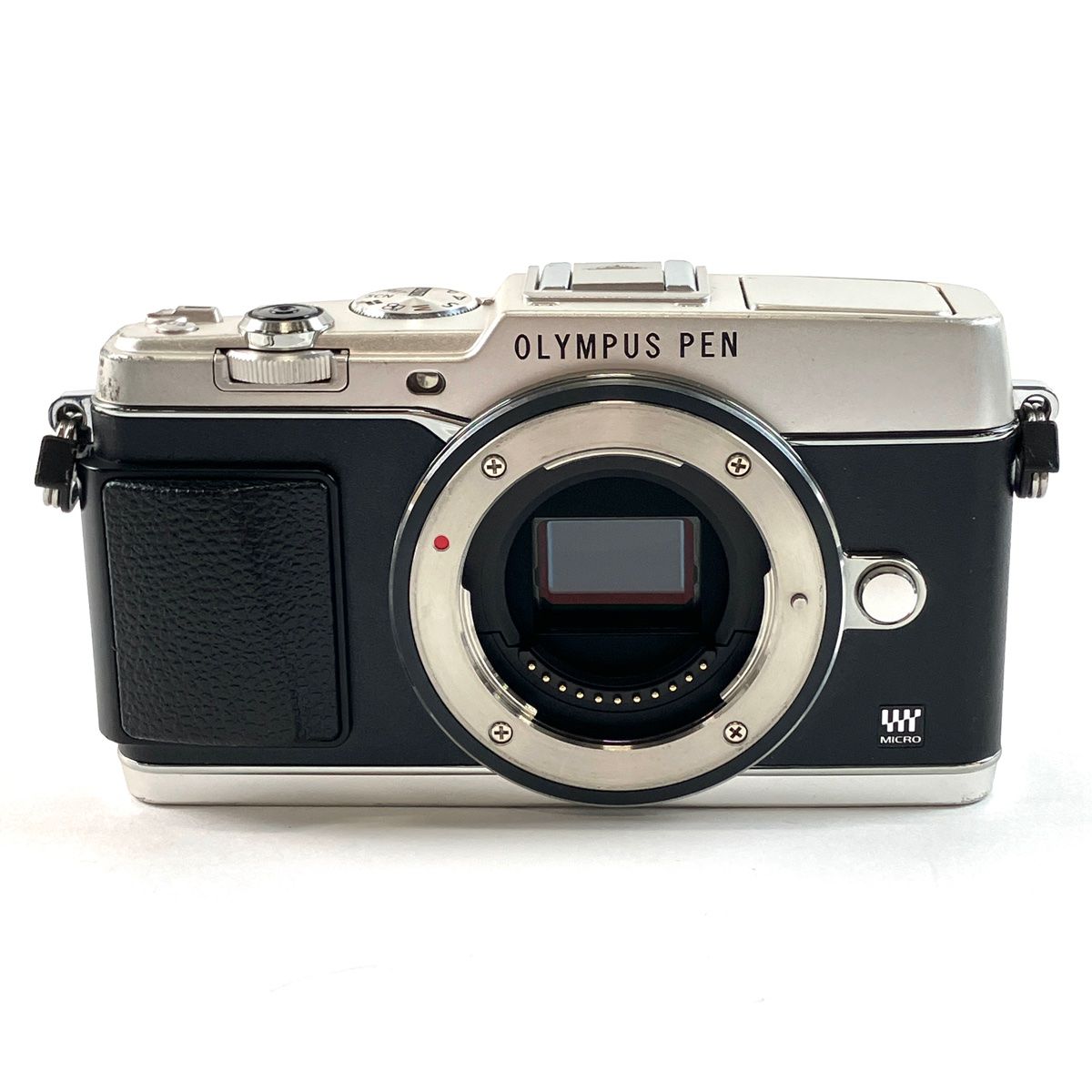 オリンパス OLYMPUS PEN E-P5 ボディ シルバー デジタル ミラーレス 一眼カメラ 【中古】 - メルカリ