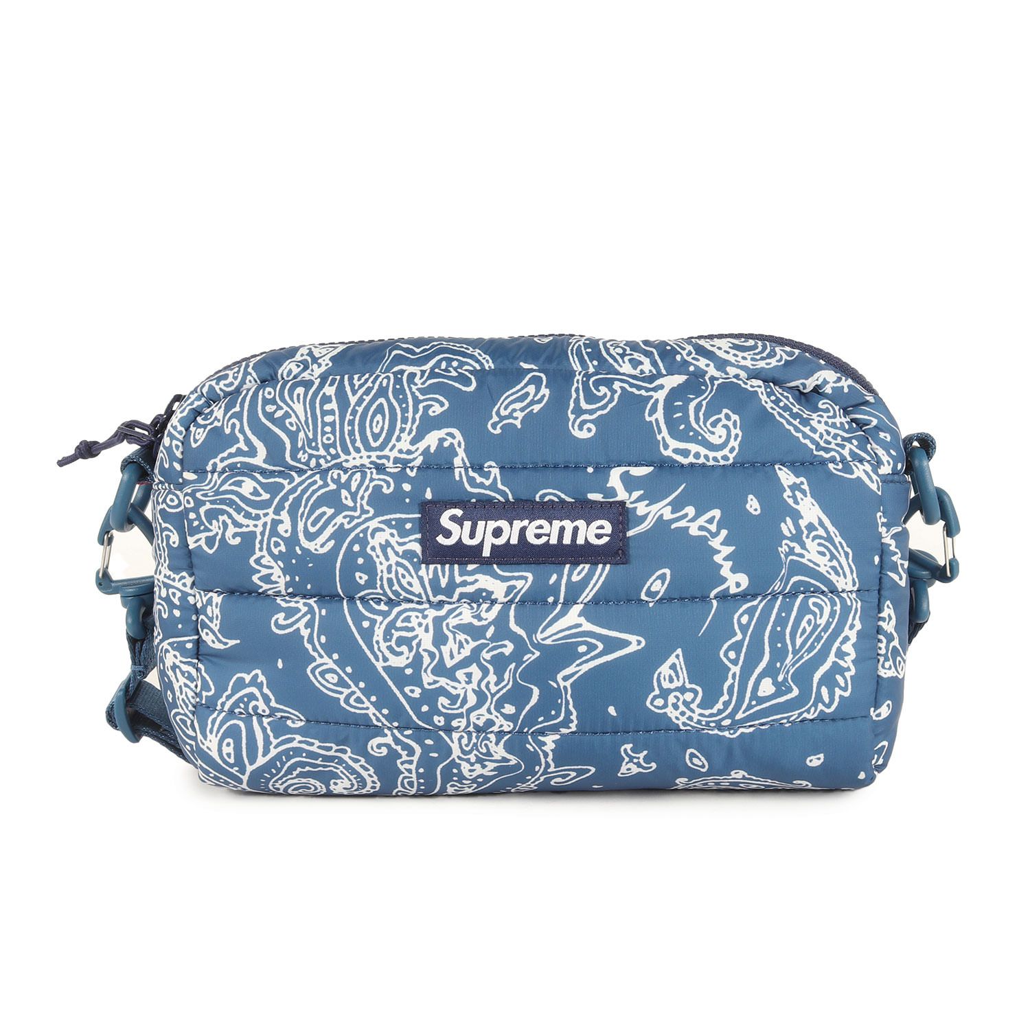 美品】Supreme シュプリーム バッグ | 22AW ペイズリー柄 パファー 