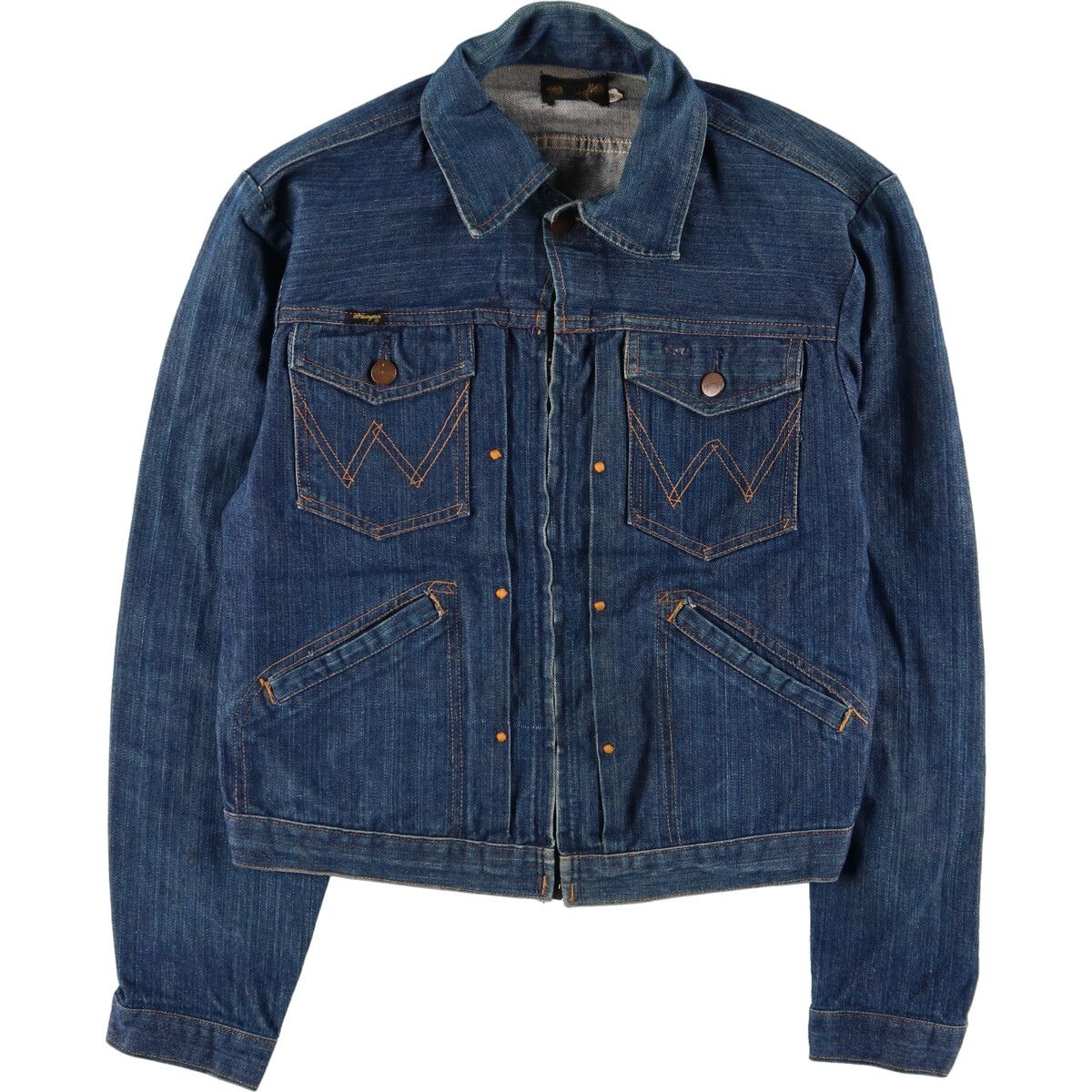 古着 濃紺 70年代 ラングラー Wrangler 24MJZ デニムジャケット G 