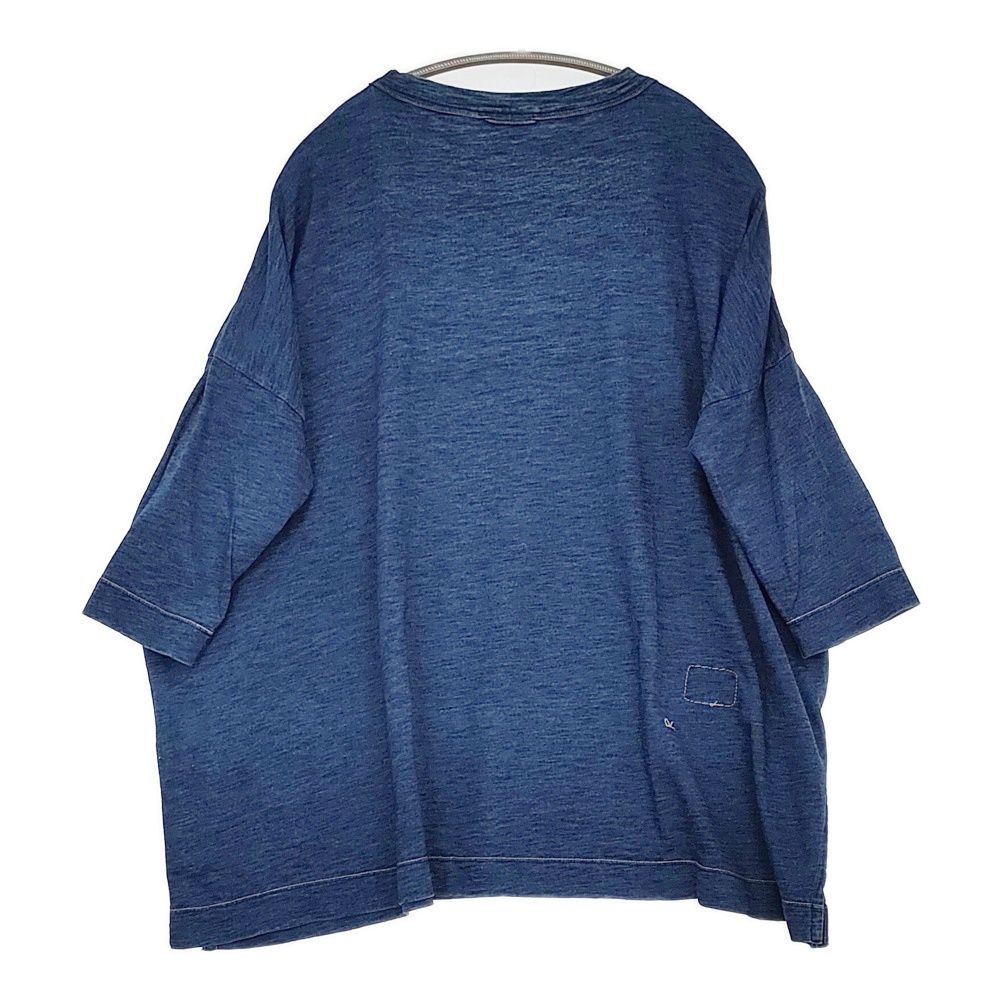 45r 長袖 45rpm - 45rpm 45R うさぎ インディゴ長袖Tシャツカットソーの