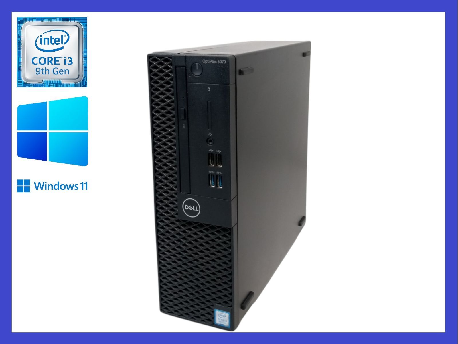 DELL OptiPlex 3070 Core i3-9100 メモリ8GB ❷ DELL OptiPlex 3070 Core i3-9100 メモリ8GB ➁