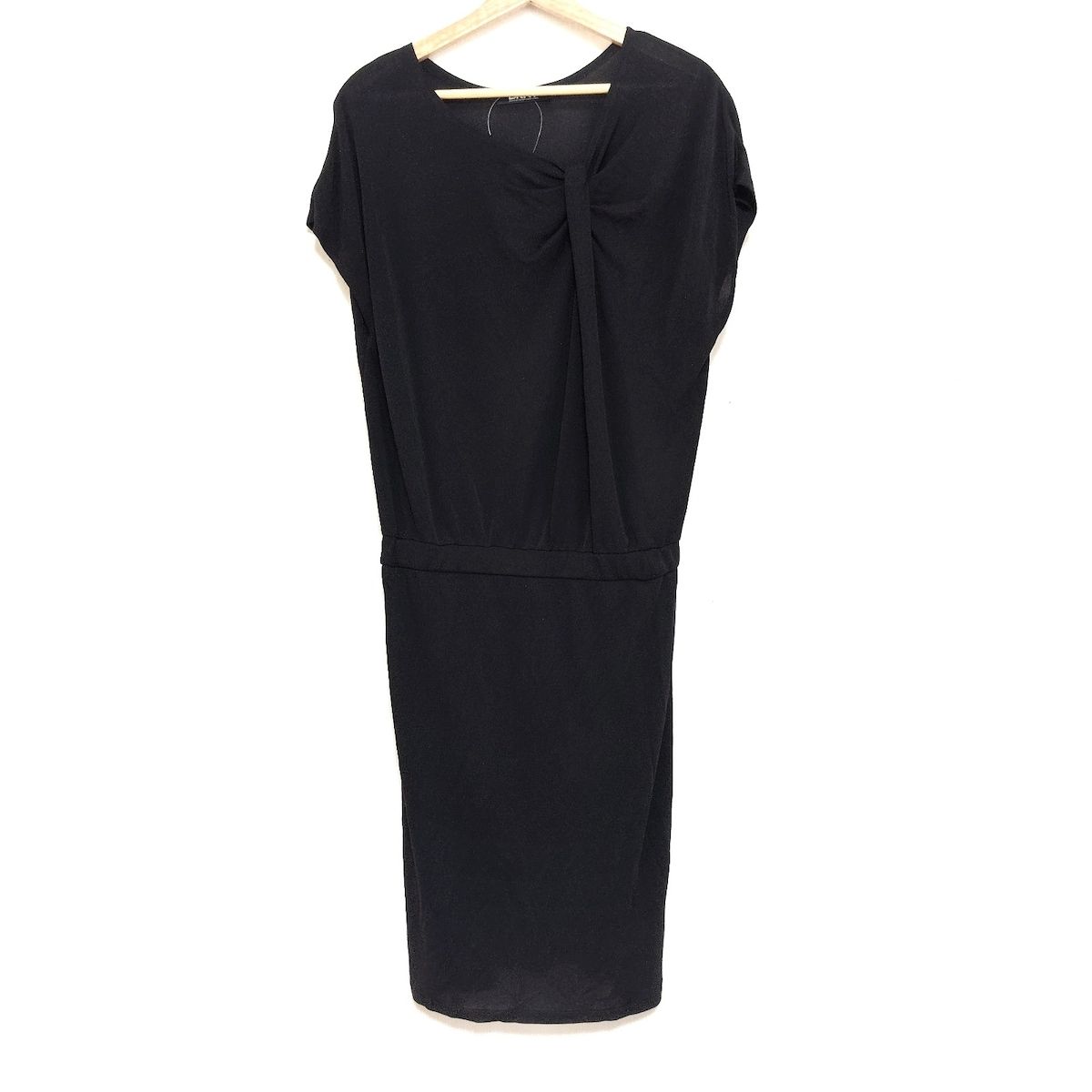 DONNAKARAN(ダナキャラン) ボレロ サイズP M レディース美品  - 黒 七分袖 DONNAKARAN(ダナキャラン) ボレロ サイズP M レディース美品