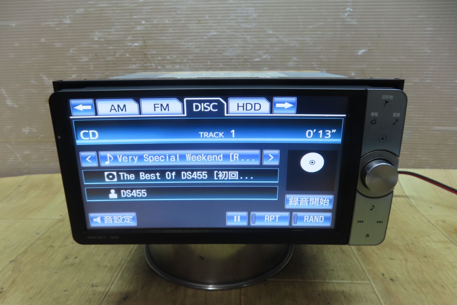 NHZN-W59G HDDナビ(フルセグ) ☆NHZN-W59G☆ トヨタ純正 HDDナビ