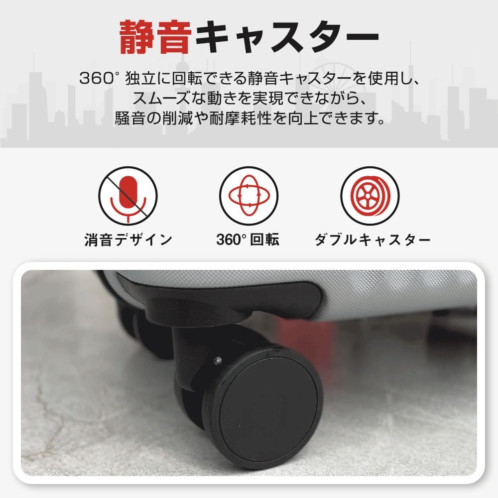 スーツケースキャリーケース超軽量大型静音ダブルキャスター360度回転TSAロック Amazon.co.jp: [VARNIC] スーツケース キャリーバッグ キャリー
