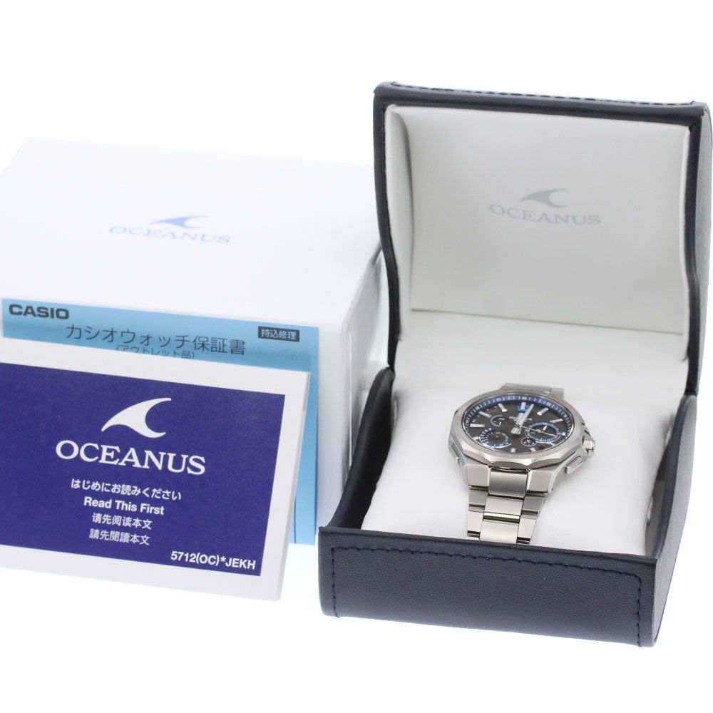 400 CASIO 時計　OCEANUS メンズ　OCW-G1000 箱付き CASIO OCEANUS 時計 箱付き 400 CASIO 時計 OCEANUS メンズ OCW-G1000