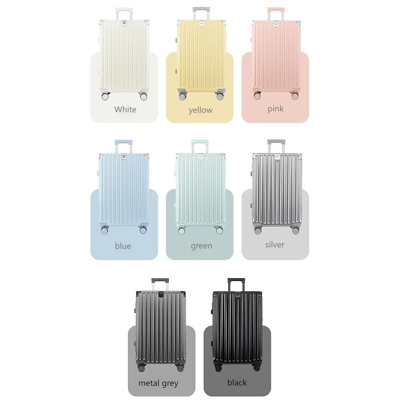 【7泊～】スーツケース XL キャリーケース アルミフレームタイプ シルバー Amazon.co.jp: [Yuweijie] スーツケース アルミフレームタイプ