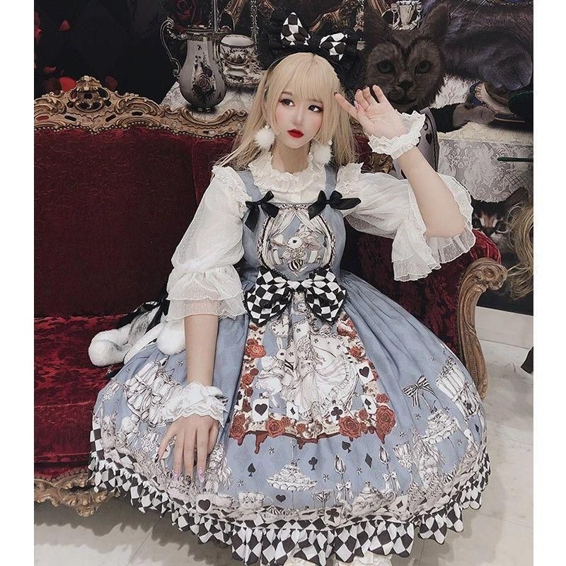 LT-438【新品】 lolita オリジナル jsk ロリータ ワンピース
