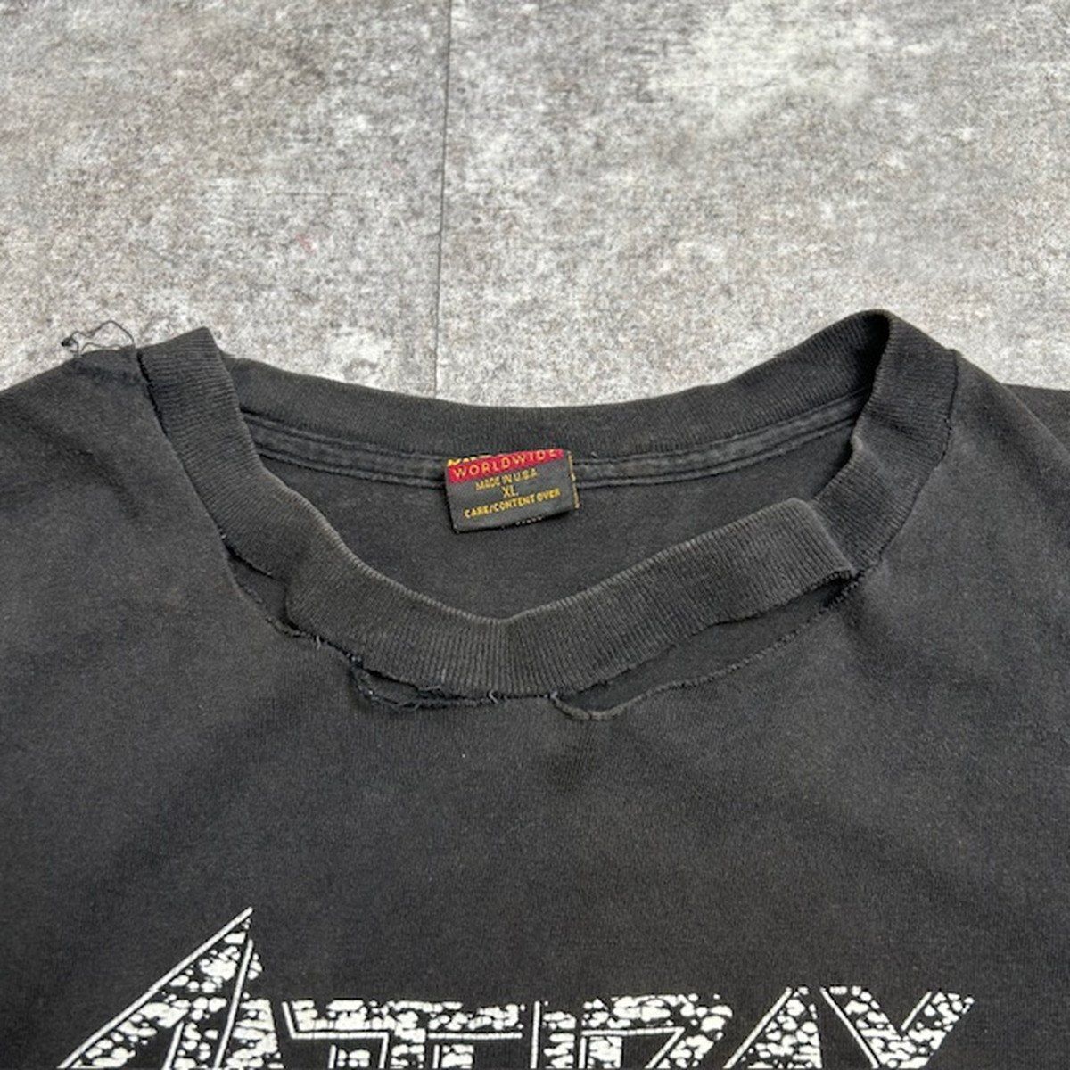 90's anthrax Sound of White Noise ツアーTシャツ アンスラックス Brockum USA製 XL vintage ヴィンテージ