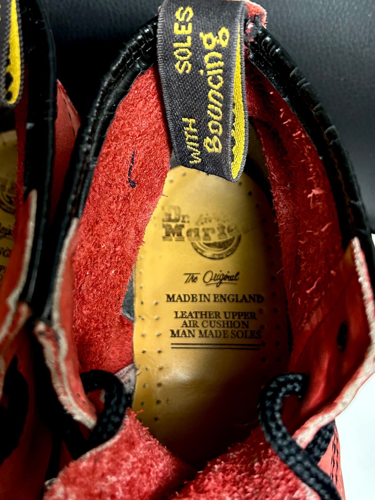 80年代リアルイングランド製Dr.Martens6EYELET