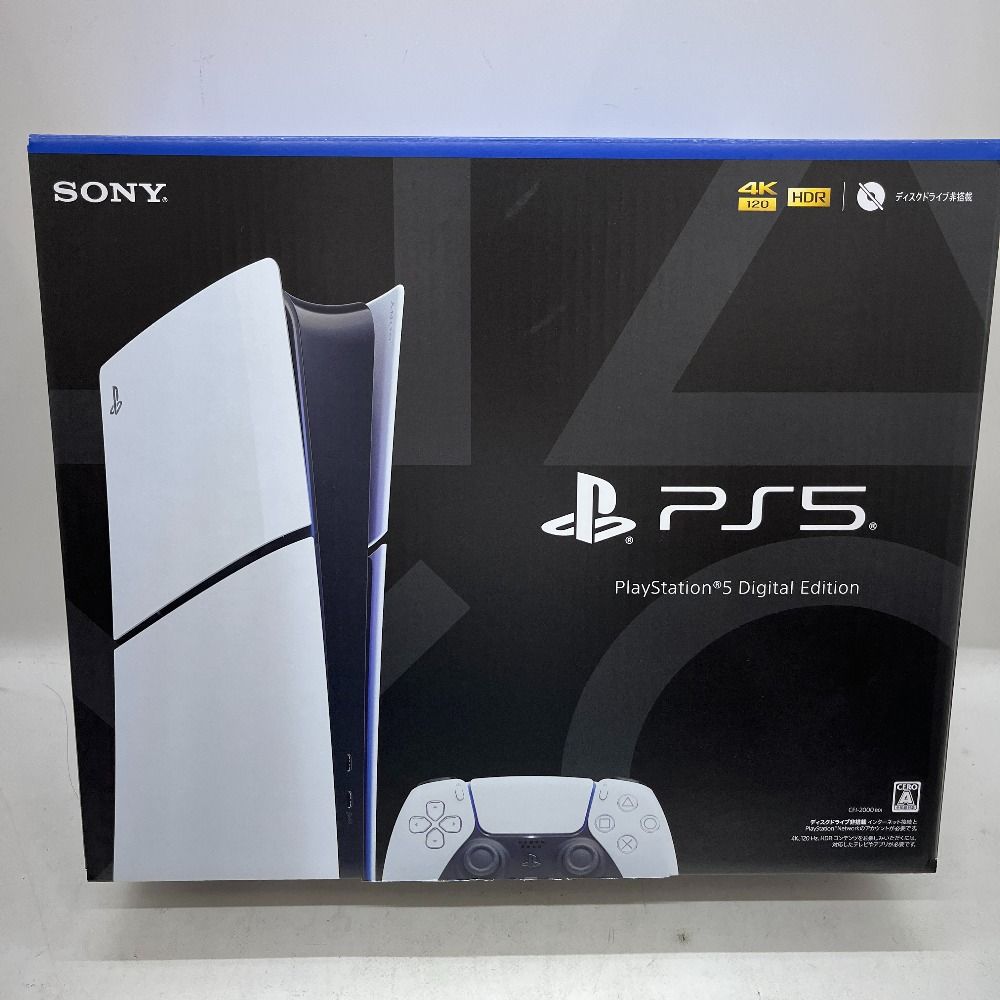 06w3029 SONY PlayStation5 Digital Edition ソニー PS5本体 CFI-2000 B01 ホワイト プレステ  ゲームハード 【中古品】 - メルカリ