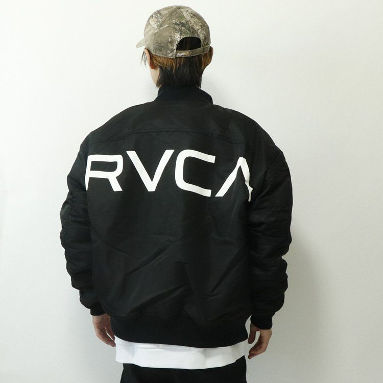 RVCA ルーカ メンズ BACK RVCA MA-1 ジャケット - メルカリ