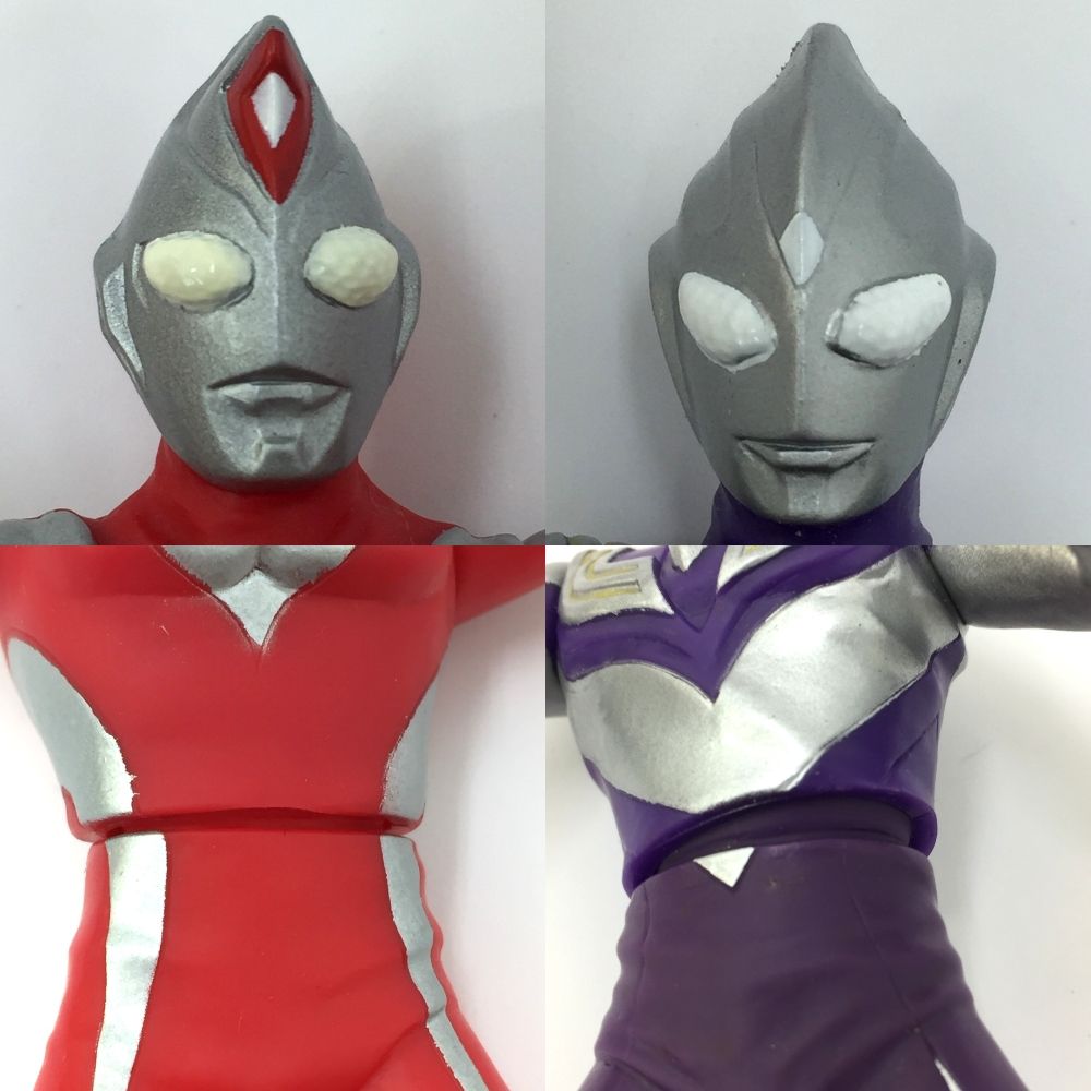 集結!4大戦士セット　未開封品　ウルトラマンガイア　ティガ　ダイナ ウルトラマン 集結！4大戦士セット(サタンビゾー付き) - メルカリ