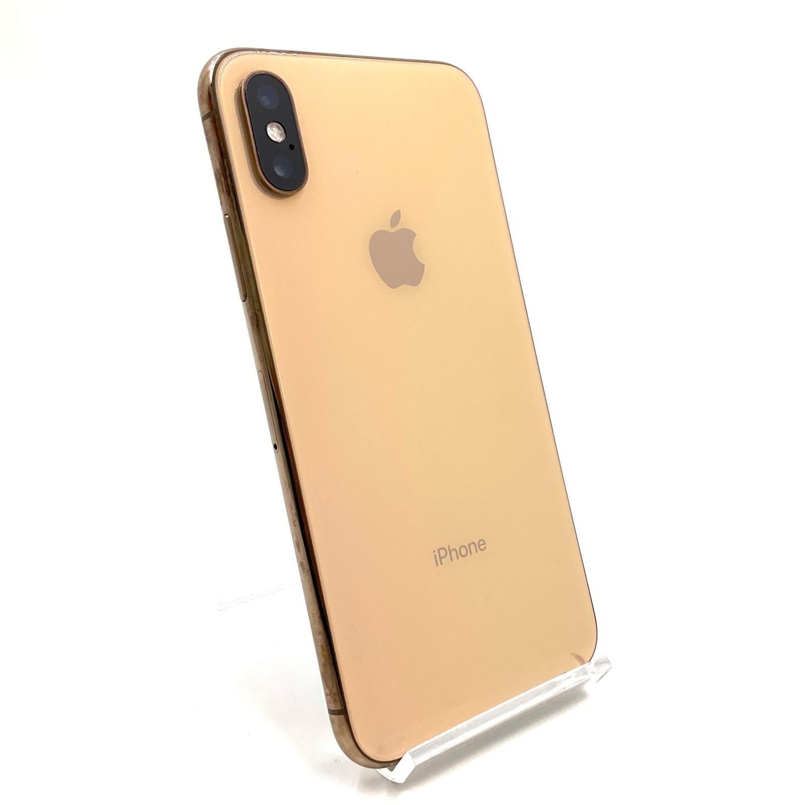 【最速発送】Apple iPhone XS 512GB ゴールド Softbank 白ロム 73%【難有】