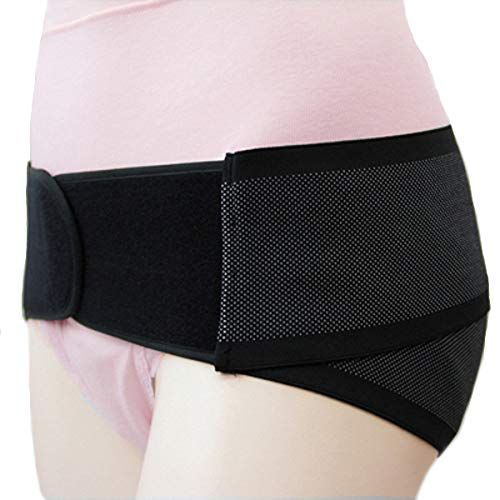 エンゼル 産後 しっかりサポート 骨盤サポートベルト 骨盤ベルト ブラック Ｌ～ＬＬ