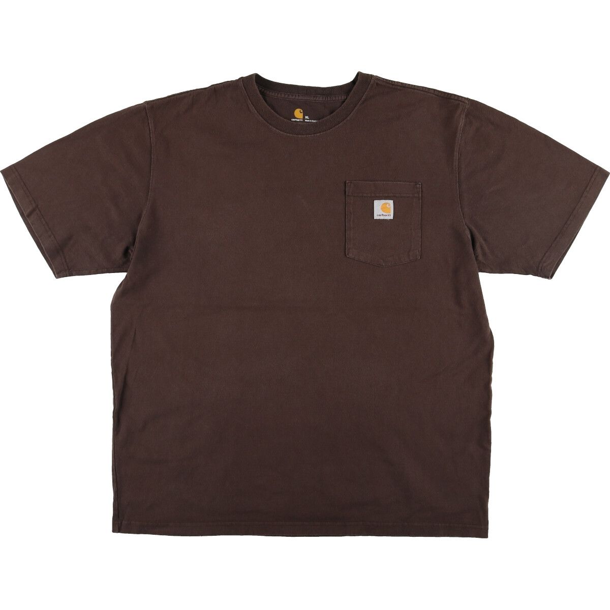 古着 カーハート Carhartt ORIGINAL FIT 半袖 ワンポイントロゴポケットTシャツ メンズXL/eaa430481 - メルカリ