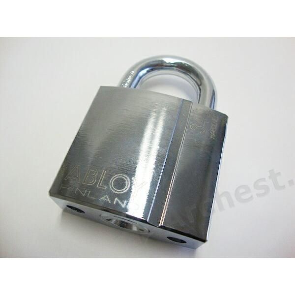 南京錠 PL341N-25 PADLOCK クロームメッキ ABLOY アブロイ 施設 現場 セキュリティ 防犯 カギ 鍵