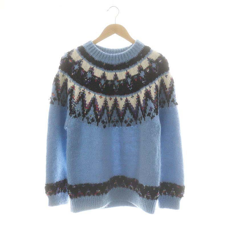 コーヘン COOHEM オンライン別注カラー MOHAIR NORDIC KNIT