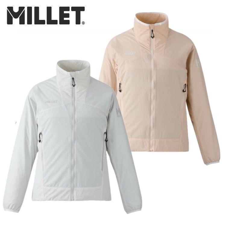ミレー MILLET レディース ブリーズバリヤー II ラインド ジャケット MIV02137 防風性 撥水性 起毛メッシュ 軽量