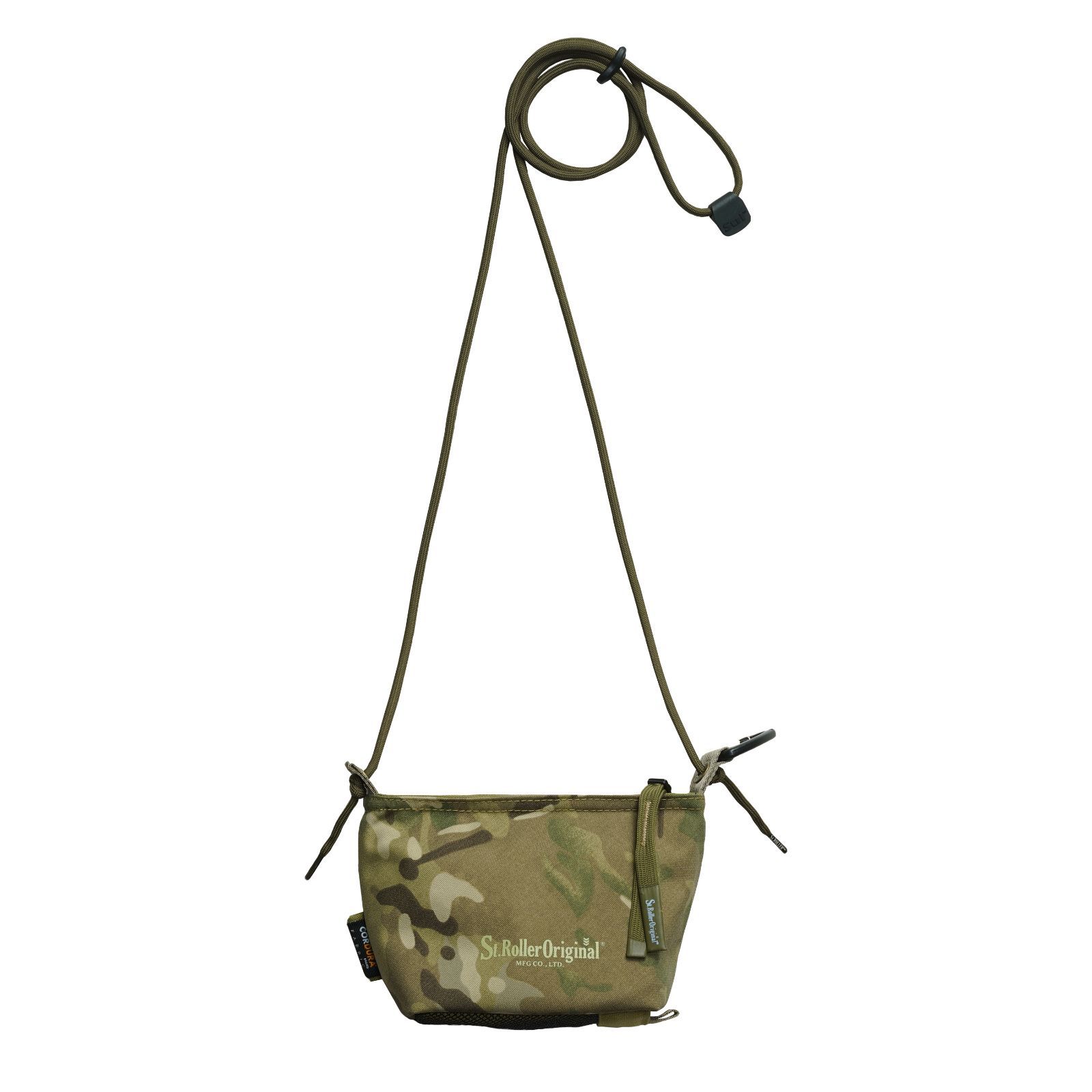 STRL 24FW CORDURA アウトドア旅行登山用ロープサコッシュ 迷彩シリーズ