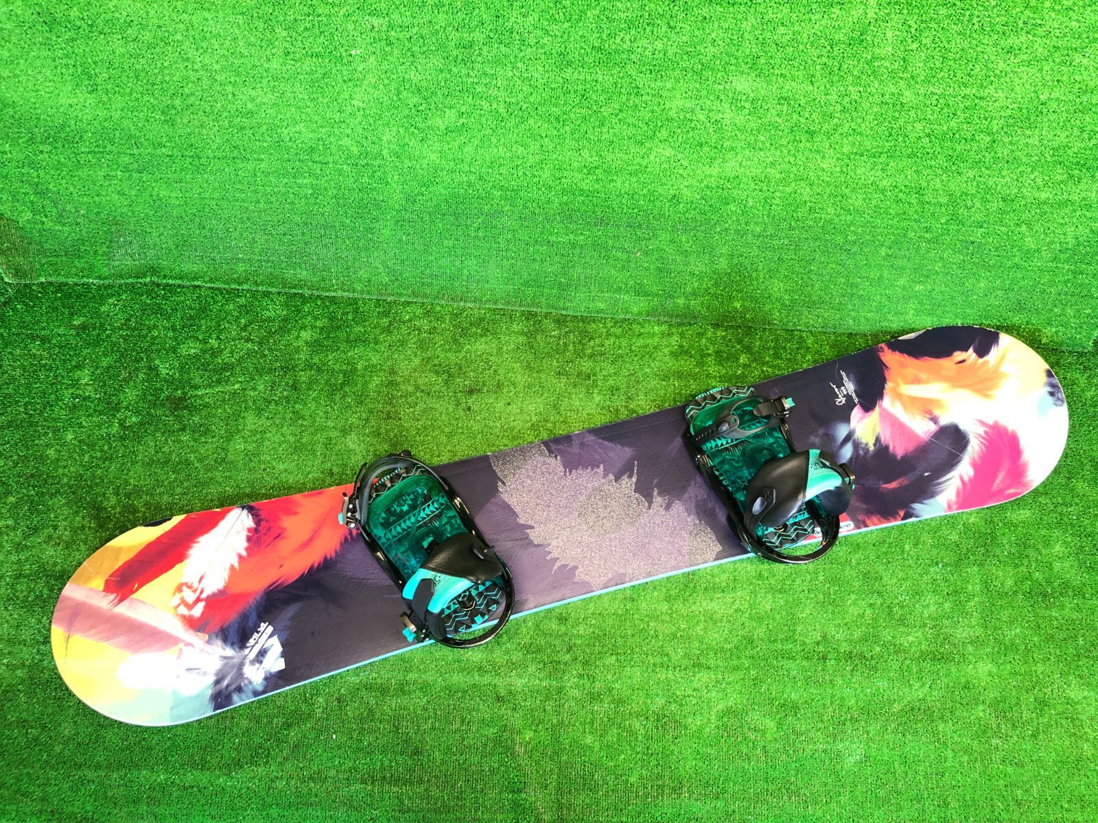 スノーボードセット VOLKL flavor 147cm ELANスノボ STR8TJCHT 25㎝ 靴