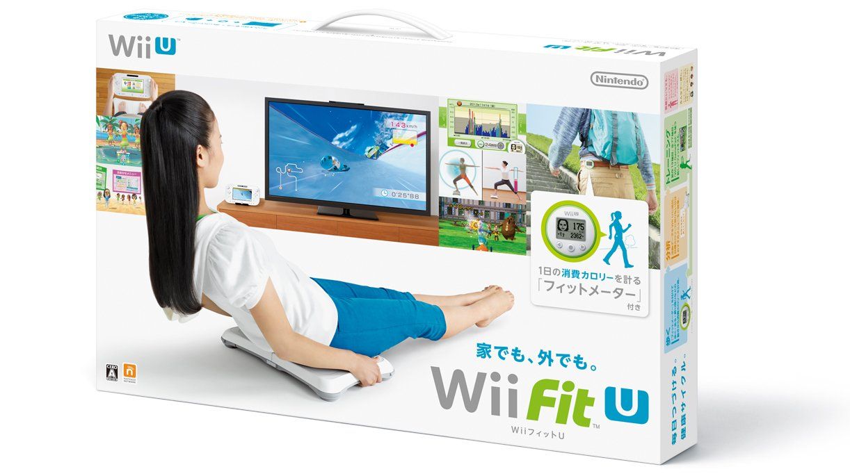 Wii Fit U バランスWiiボード シロ フィットメーター ミドリ セット シロ