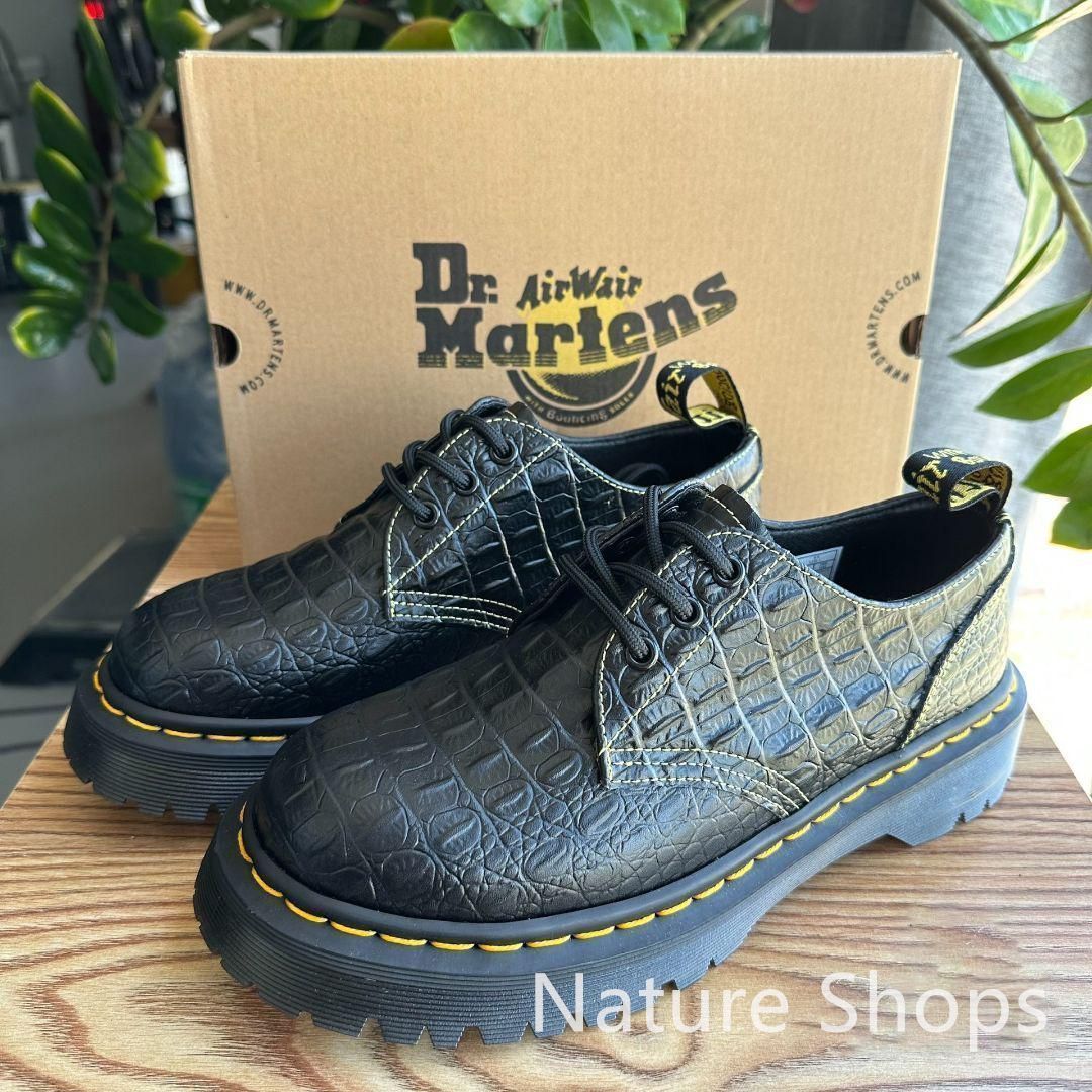 新品未使用】Dr.Martens ドクターマーチン 1461厚底3ホールマーティンブーツ - ローファー・革靴