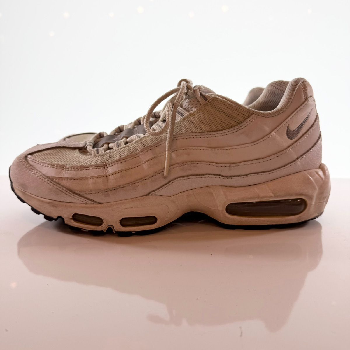 ナイキ NIKE AIR MAX 95 ESSENTIAL エアマックス95 エッセンシャル white ホワイト 2015年製 749766-111 S-107