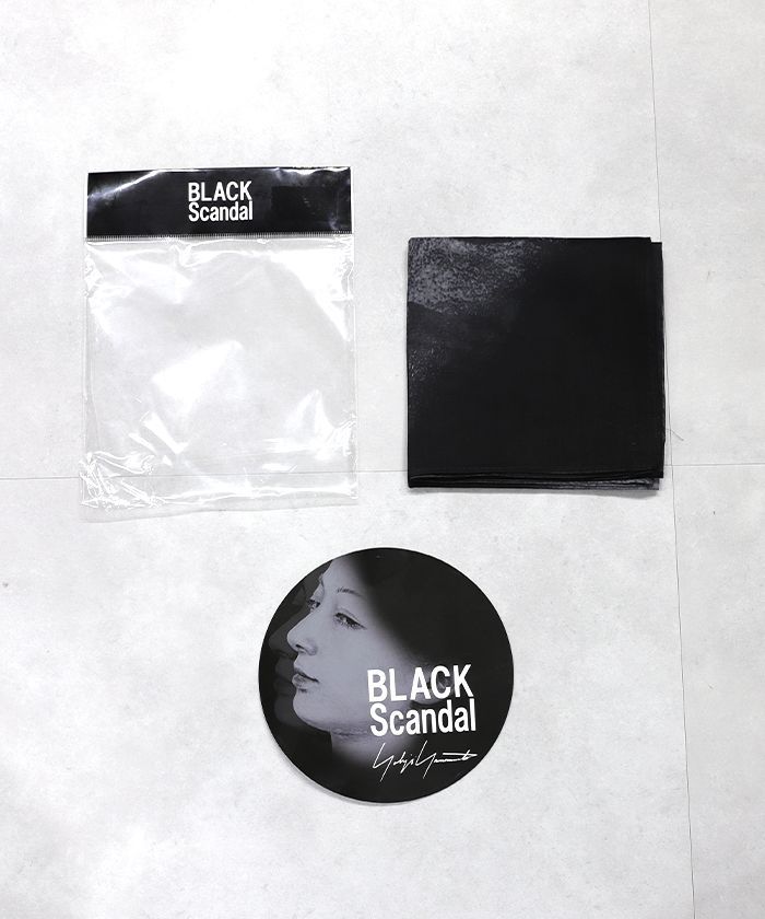 ☆ ヨウジヤマモト 内田すずめグラフィックステッカー ハンカチセット