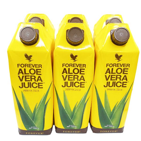 ●6本セット 計6000ml ●現行パケ フォーエバー FLP アロエベラジュース 1000ml 期限2027年6月以降 FOREVER