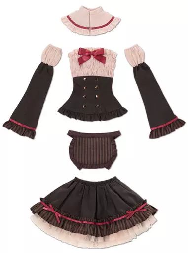 ドール 1 3 AZO2用 ショコラなメイドさんset ストロベリーチョコ Happiness Clover