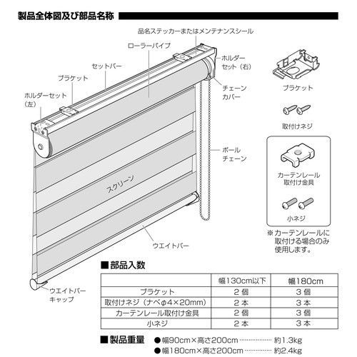 自在に光の量を調節できる調光ロールスクリーン