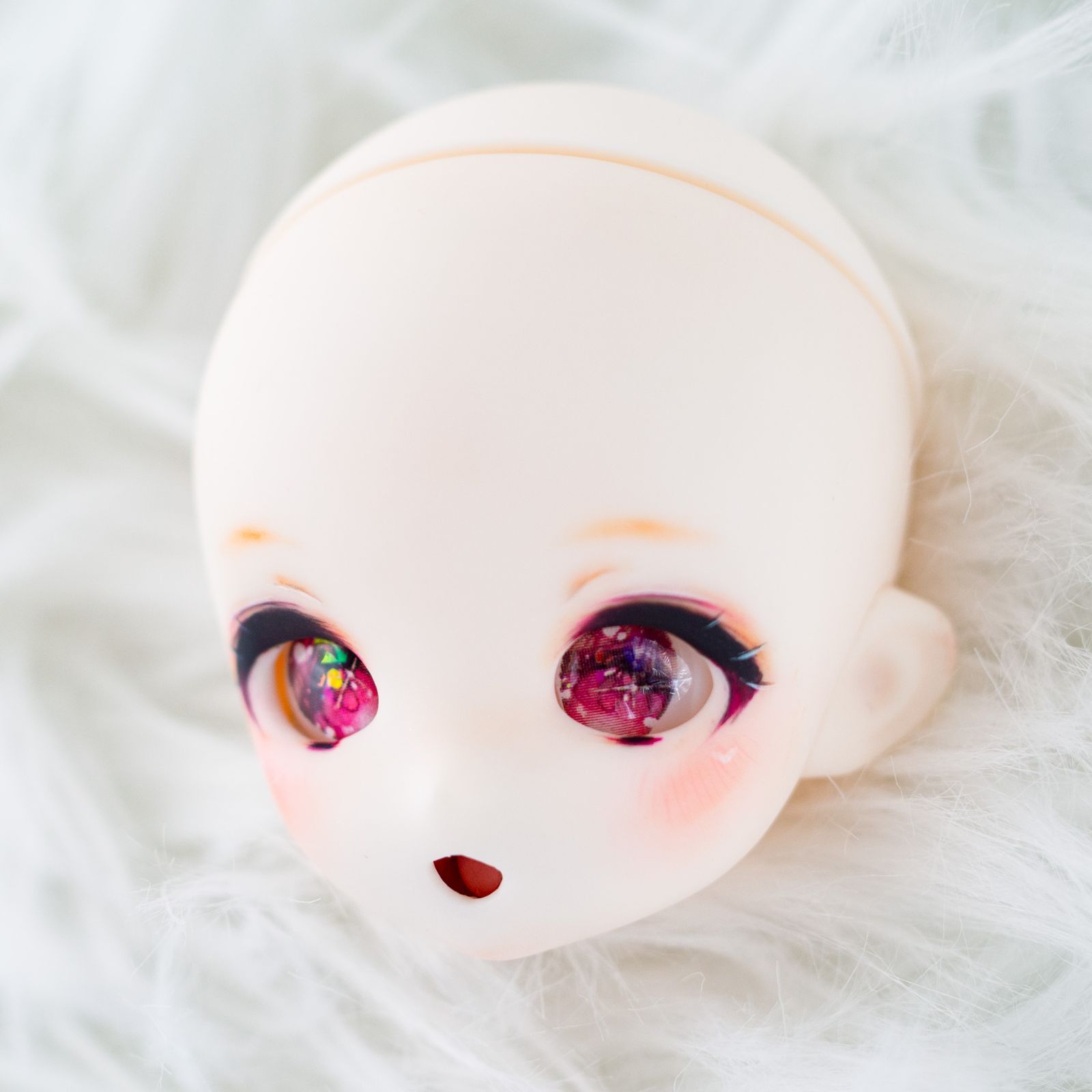 TinyFox HS-01 カスタムヘッド＋おまけレジンアイ2個 ハンドメイド