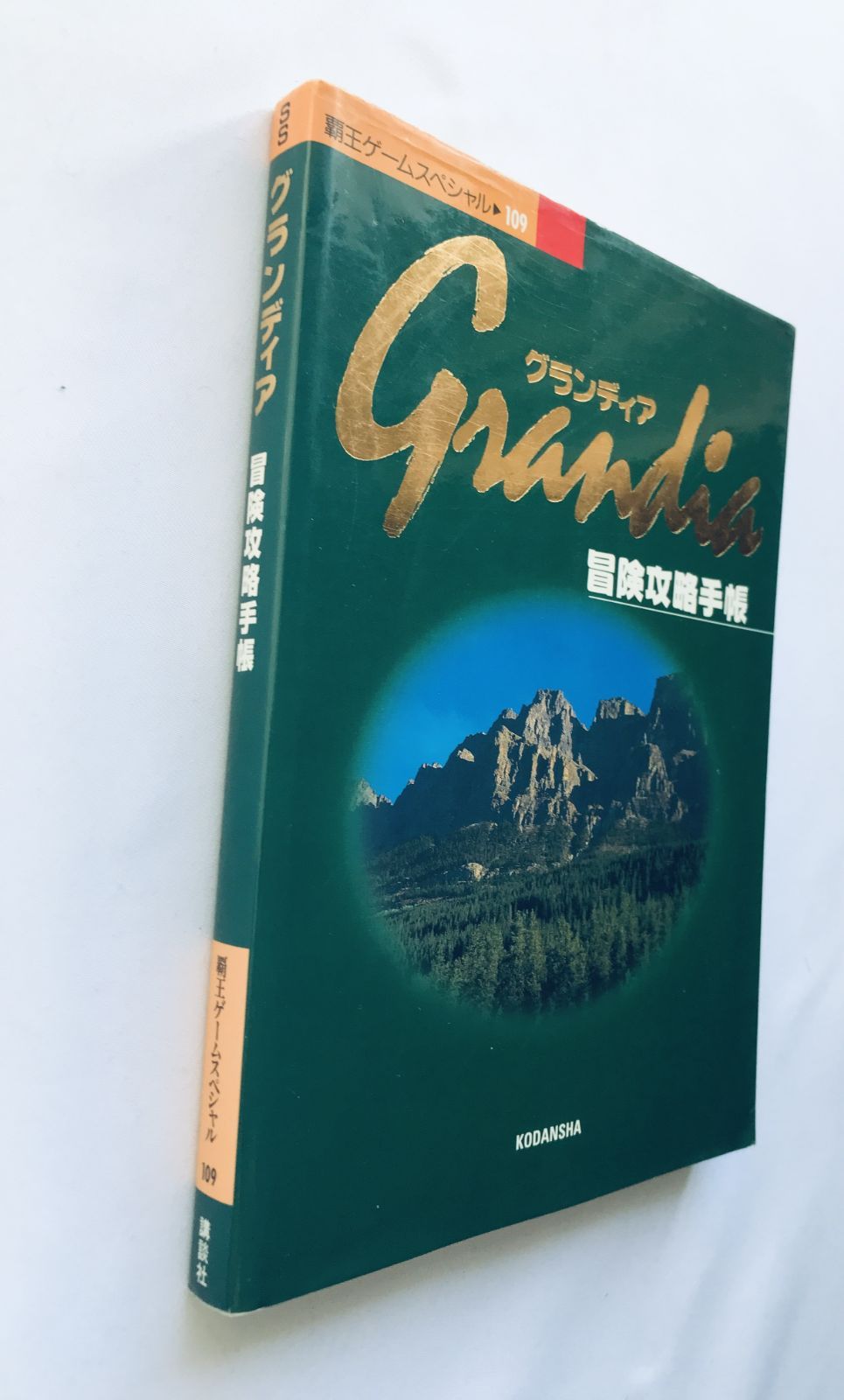 グランディア 冒険攻略手帳 SS ガイド 攻略本 初版 マップ Grandia