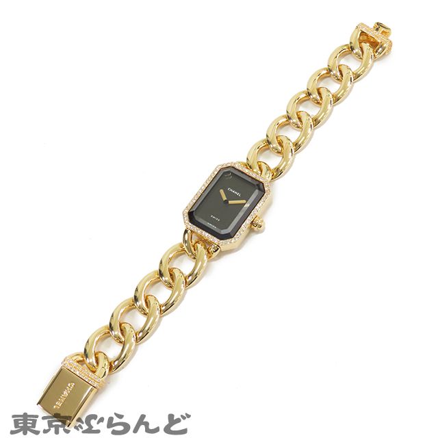 楽天市場】CHANEL シャネル プルミエール Mサイズ GP 革 レディース 腕時計 ゴールド H0001 【中古】 : Blumin 楽天市場店