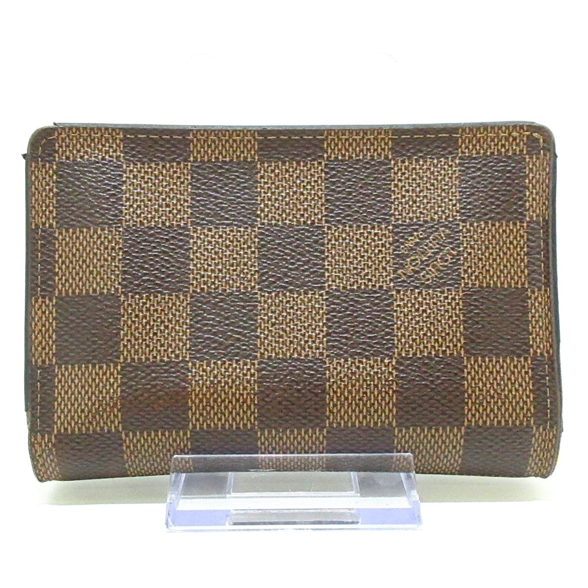 LOUIS VUITTON(ルイヴィトン) 2つ折り財布 ダミエ ポルトフォイユジュリエット N60381 ボルドー - メルカリ