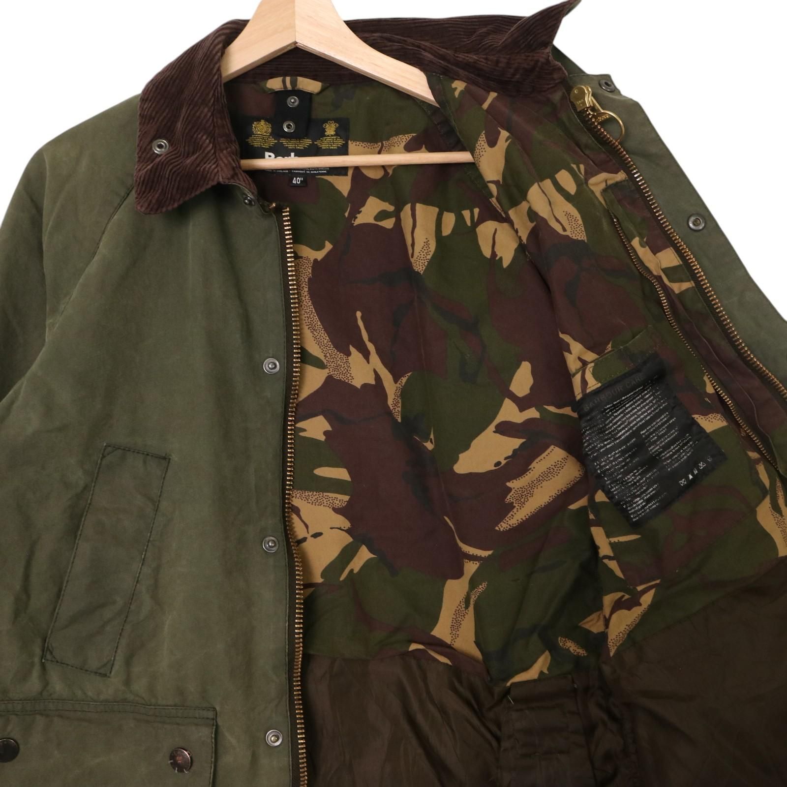 Barbour バブアー BEDALEビデイル オイルドジャケット オリーブ(メンズ